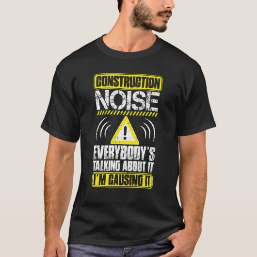 T-shirt Mens Mason Construction Bruit Brickmason B (Devant)