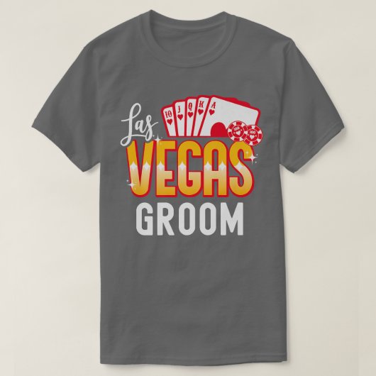 T-shirt Mens Matching Las Vegas Mariage mariée et de la ch (Design devant)