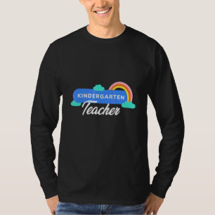 T-shirt Mens Maternelle Enseignante École Virtuelle