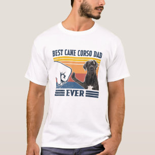 T-shirt Mens Meilleur Corso Canne Papa Jamais Drôle Amateu