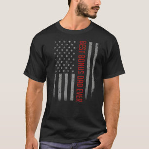 T-shirt Mens Meilleur Garçon Jamais Un Drapeau Américain P