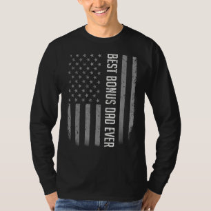 T-shirt Mens Meilleur Garçon Jamais Un Drapeau Américain P
