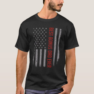 T-shirt Mens Meilleur Garçon Jamais Un Drapeau Américain P