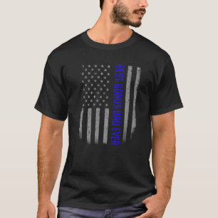 T-shirt Mens Meilleur Garçon Jamais Un Drapeau Américain P
