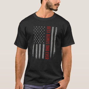 T-shirt Mens Meilleur Garçon Jamais Un Drapeau Américain P