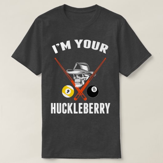 T-shirt Mens Meilleur IM Votre Huckleberry Funny Cool Bill (Design devant)