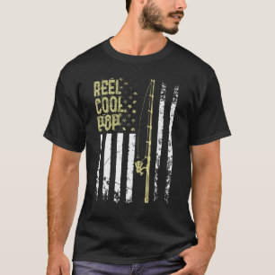T-shirt Mens Meilleur Pêcheur Reel Cool Pop Papa Pour Dadd