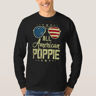 T-shirt Mens Mens 4 juillet Famille Matching All American