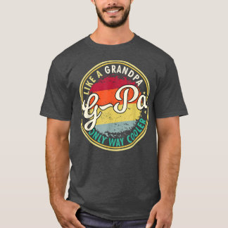 T-shirt Mens Mens GPa comme un grand-père seulement chemin