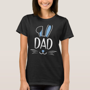 T-shirt Mens Mens Papa Lapin Face Famille Groupe Famille G