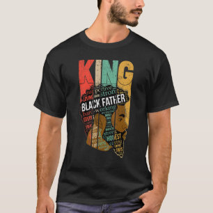 T-shirt Mens Mens Strong Black King Juneteeth African Amer