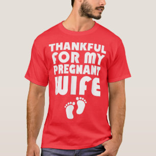 T-shirt Mens Merchpole Remerciements Pour Ma Femme Enceint