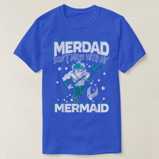 T-shirt Mens Merdad n'a pas de mal avec ma sirène sécurité (Design devant)