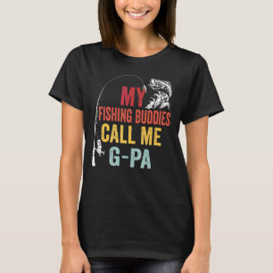 T-shirt Mens Mes Épouses De Pêche Préférées Appelez-Moi G 