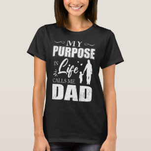 T-shirt Mens Mon But Dans La Vie M'Appelle Papa Papa Papa