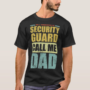 T-shirt Mens Mon Garde De Sécurité Préférée M'Appelle Papa