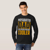 T-shirt Mens Mosquito Dad   Like a Regular Dad but Cooler (Devant entier)