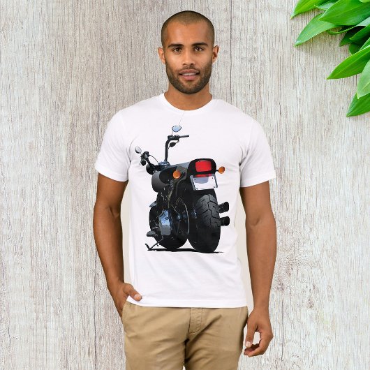 T-shirt Mens Moto Noir