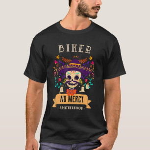 T-shirt Mens Motorcycle Vêtements Vélo Chopper Mexicaine N