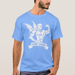 T-shirt Mens Muscular Fairy Daddy Bodybuilding Fitness Fai