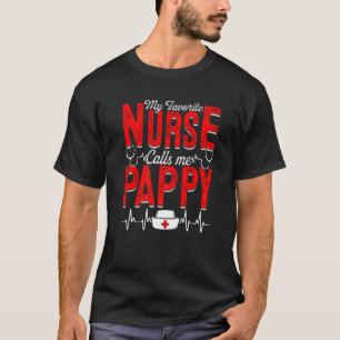 T-shirt Mens My Favorite Nursing Me Appelle Pappy Nursing 