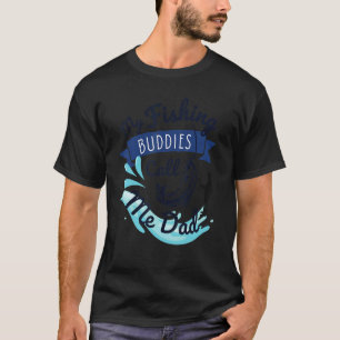 T-shirt Mens My Fishing Buddy m'appelle papa mignon père D