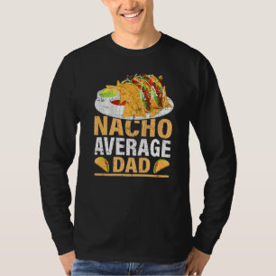 T-shirt Mens Nacho Moyenne Papa Mexicain Nacho Papa Gras