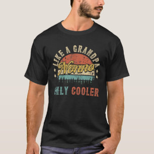 T-shirt Mens Nonno Comme Grand-Père Uniquement Glacière 