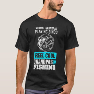 T-shirt Mens Normal Grandpas Watch Football Real Cool Go F