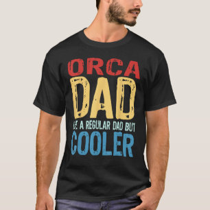 T-shirt Mens Orca Papa Comme un papa ordinaire mais Glaciè
