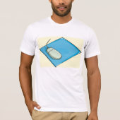 T-Shirt Mens Pad Souris (Devant)