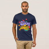T-SHIRT MEN'S PAINT SPLASH LESSONS LEARN JERSEY TEE (Devant entier)