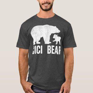 T-shirt Mens Papa Bear Fathers Day Shirts, Funny One Cub K