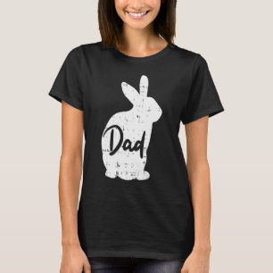 T-shirt Mens Papa Bunny Pâques Jour Mignonne Rabbit Daddy