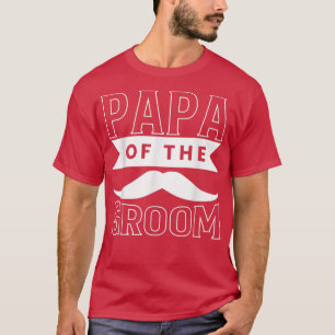 T-shirt Mens Papa Du Mariage Groom