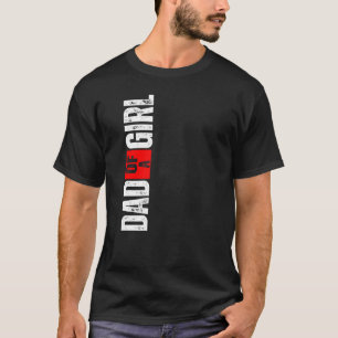 T-shirt Mens Papa D'Une Fille 1