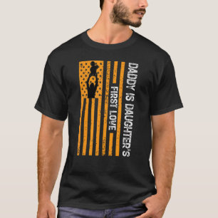 T-shirt Mens papa est la fille`s premier amour papa père g