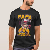 T-shirt Mens Papa Est Mon Nom Détecteur Métal Est Mon Jeu (Devant)