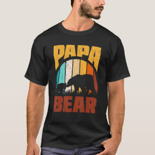 T-shirt Mens Papa Être Baby Fête des pères Fils Fille Papa