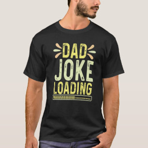 T-shirt Mens Papa Joke Chargement Fête des pères Papa Humo