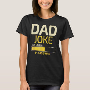 T-shirt Mens Papa Joke Chargement Fête des pères Papa Humo