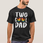 T-shirt Mens Papa Of The Birthday Boy Deux Cool 2e anniver (Devant)