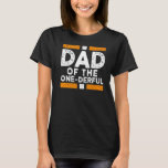 T-shirt Mens Papa of the Birthday Girl Daughter Matching F<br><div class="desc">Hommes Papa de l'anniversaire fille fille jumelée famille 1</div>