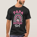 T-shirt Mens Papa of the Birthday Girl Farm Cow Men Fathe<br><div class="desc">Mens Papa of The Birthday Girl Farm Cow Men Père 1er.</div>