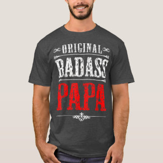 T-shirt Mens Papas jour les cadeaux surprise de petit-fils