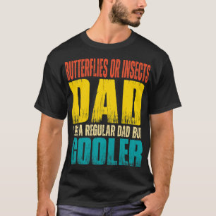 T-shirt Mens Papillons ou insectes papa Comme un papa ordi