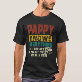 T-shirt Mens Pappy Sait Tout Vintage Pappy Lover