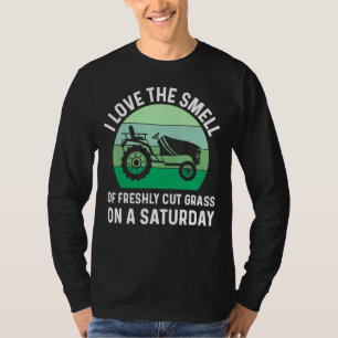 T-shirt Mens Pelouse Fer Papa Landscaping Jardin Travail C
