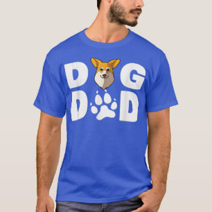 T-shirt Mens Pembroke Corgi Chien Papa Funny Pembroke Corg