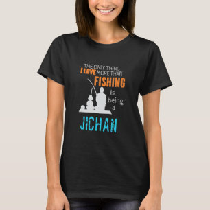 T-shirt Mens Plus que Love Fishing Jichan Japon Japonais